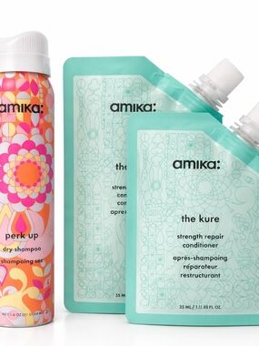 Amika Hair Care Bundle – Perk Up Dry Shampoo 3pcs